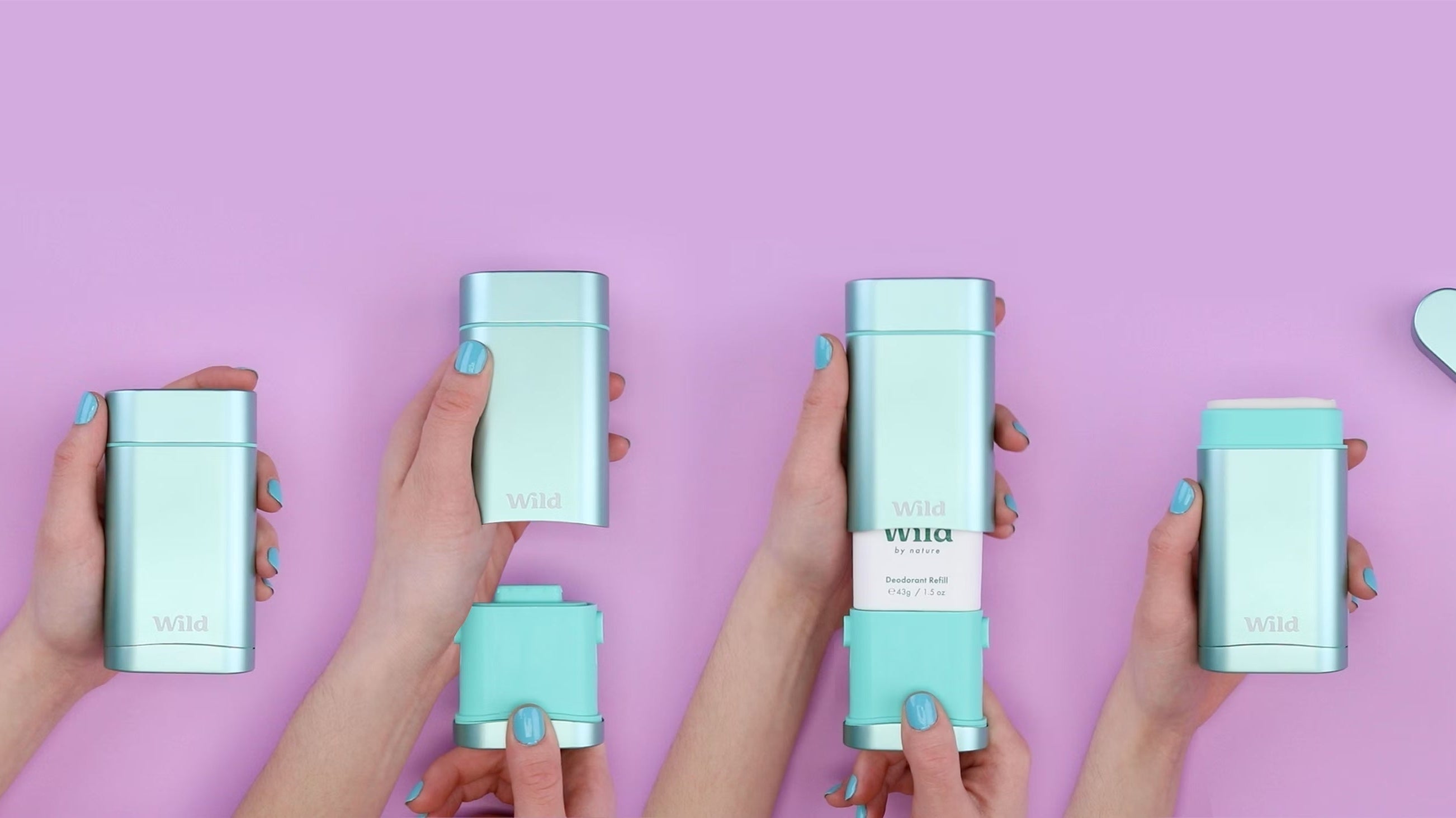 Wild Deodorant – nachfüllbar, plastikfrei, erhältlich in der Schweiz bei Maison Polaris