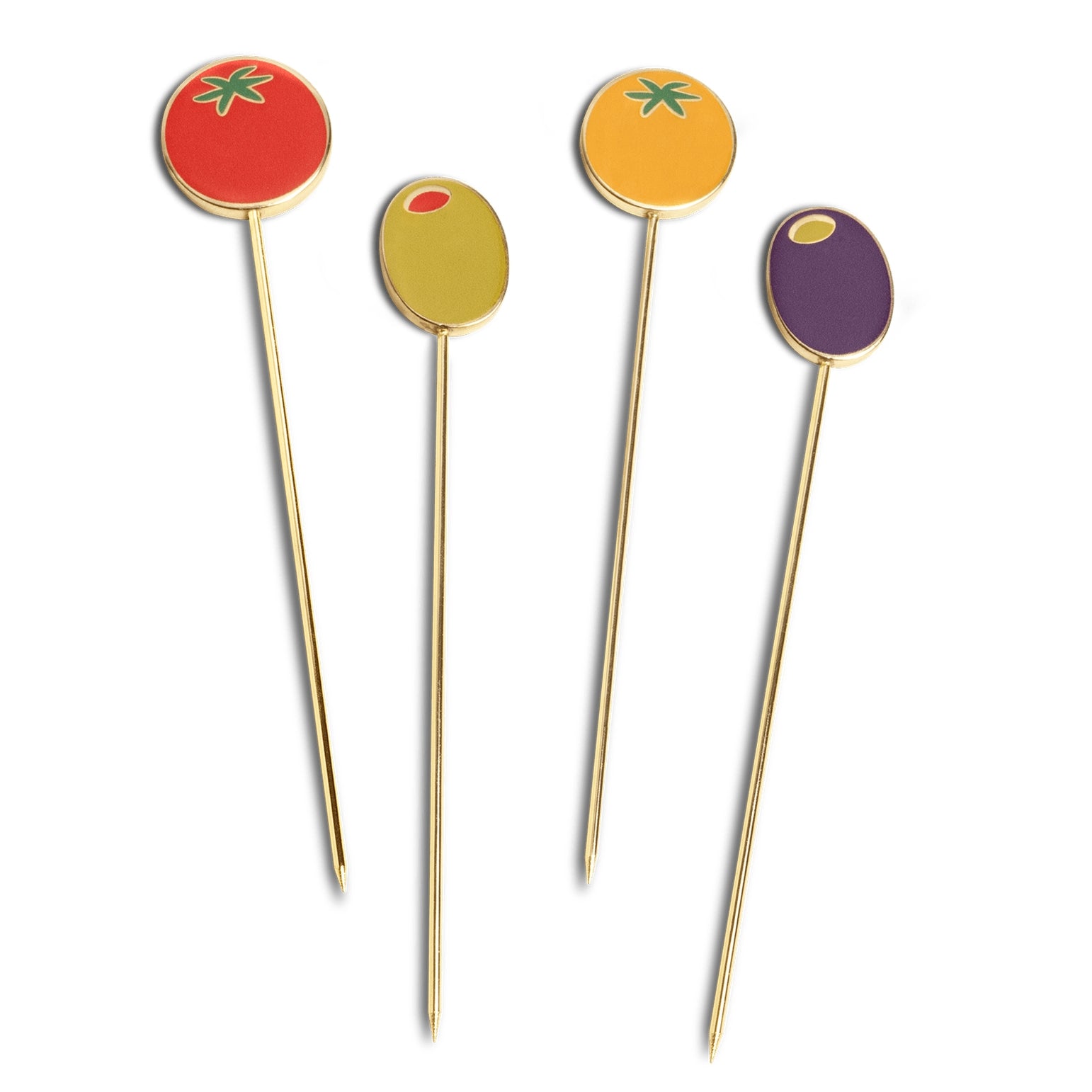 4er-Set Cocktailspiesse