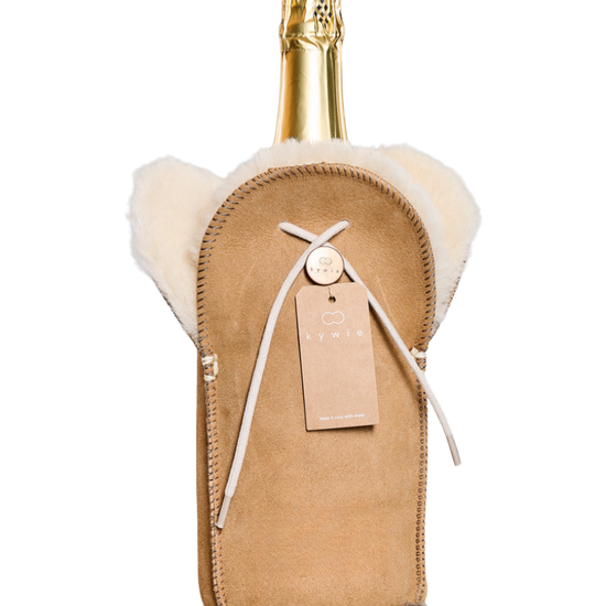 Schaffell-Flaschenkühler – Champagne