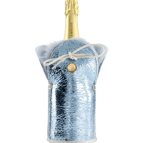 Schaffell-Flaschenkühler – Champagne (Sparkle Edition)