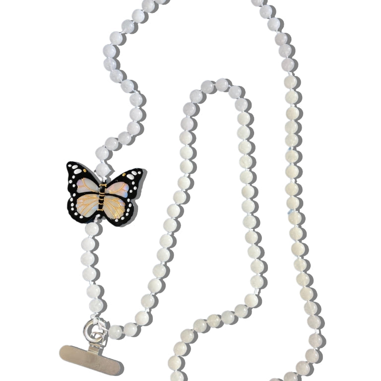 Crossbody Handykette mit Edelsteinen