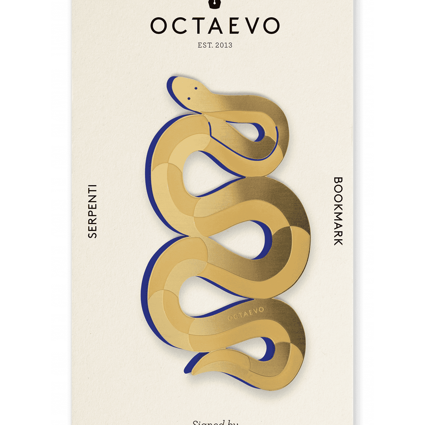 Lesezeichen aus Messing