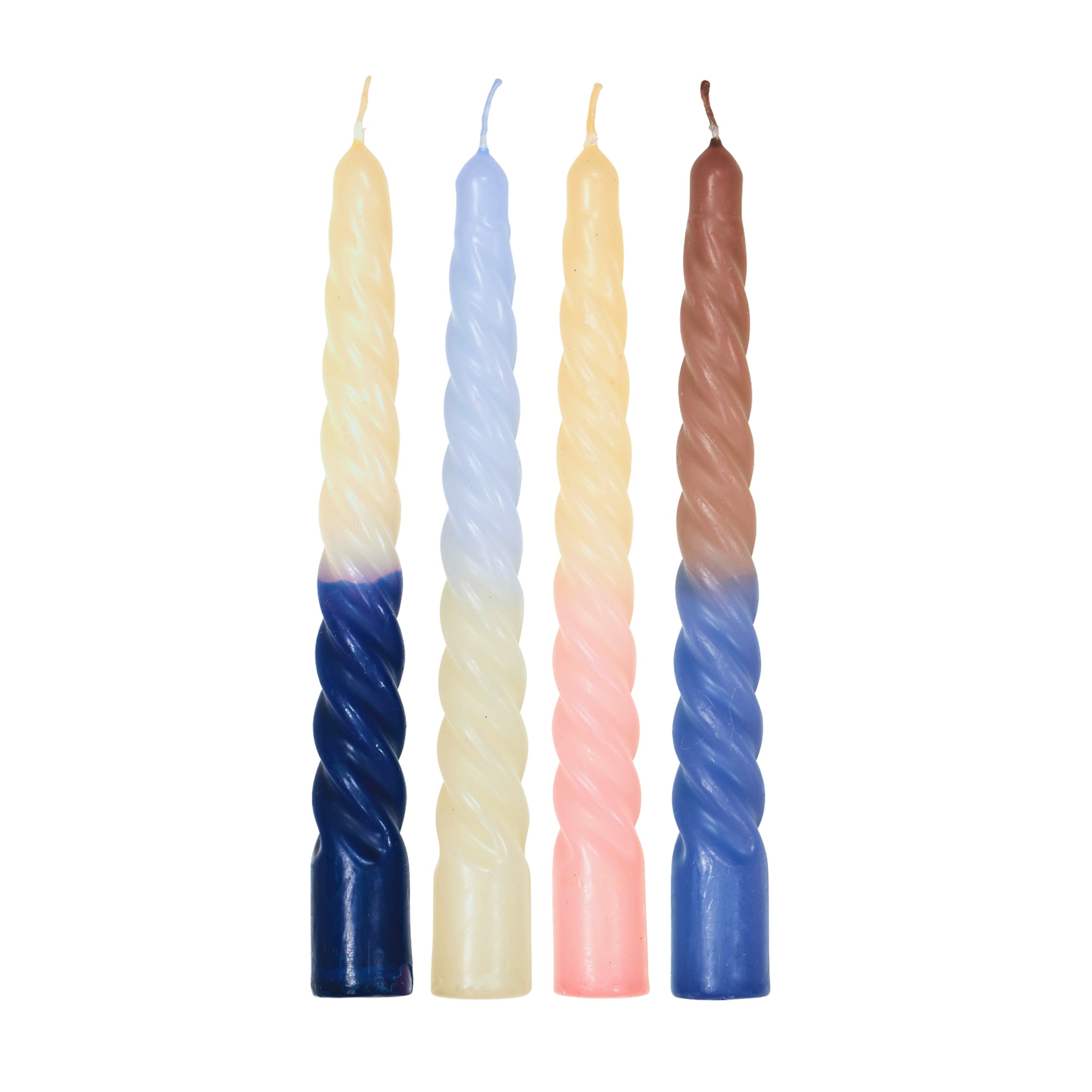 Dip Dye Kerzen – Set mit Farbverlauf