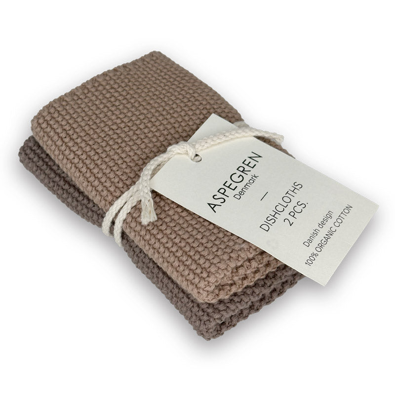 2er-Set Spültücher – Gestrickt