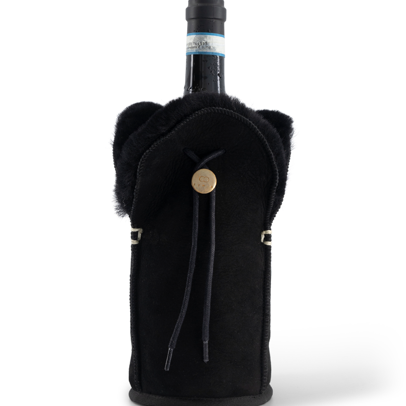 Schaffell-Flaschenkühler – Champagne