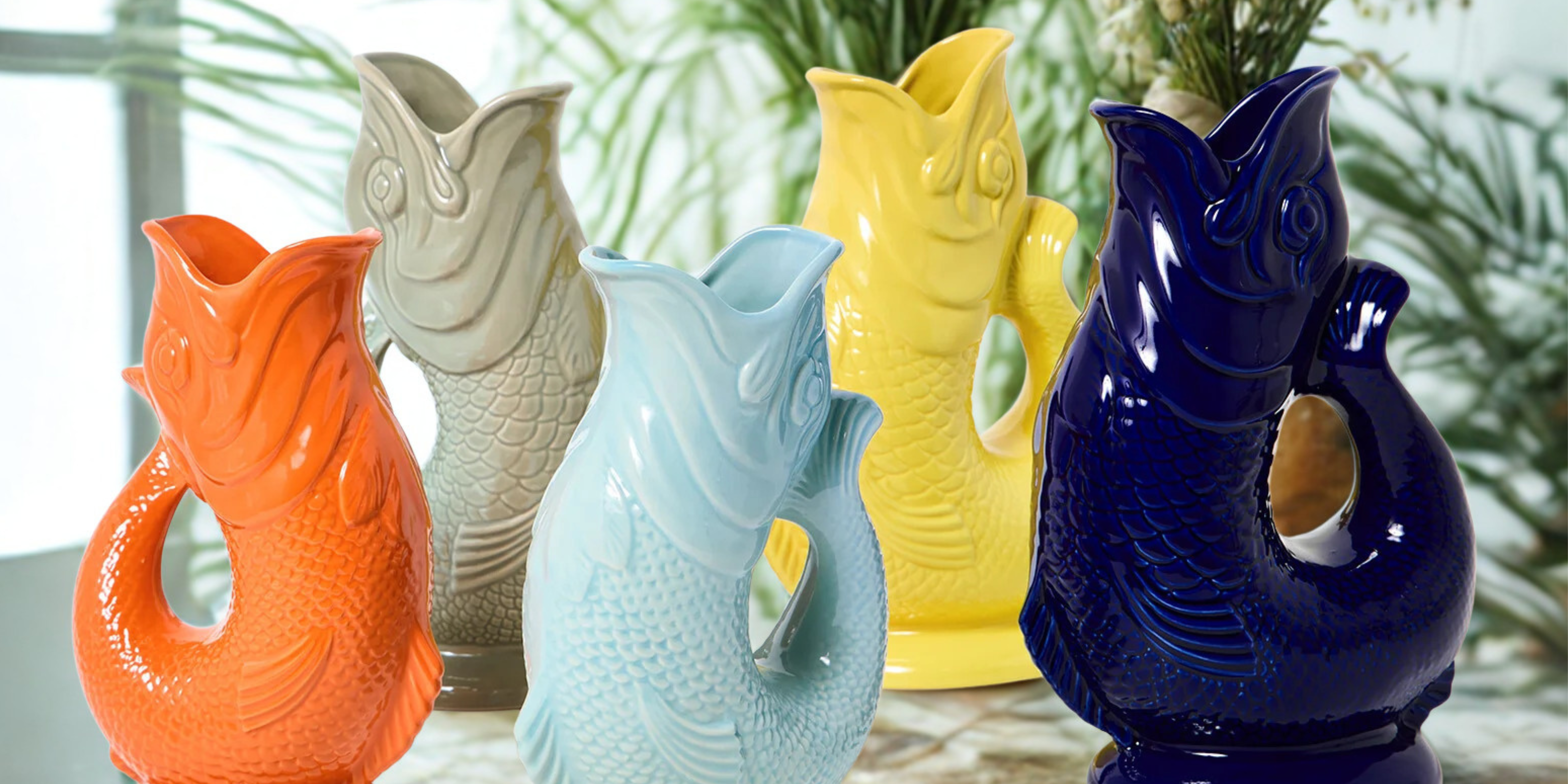 Gluckigluck Gluggle Jug – Keramikfischkrug in der Tradition britischer Designgeschichte