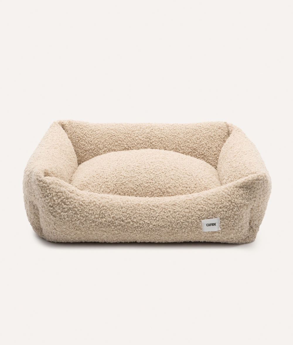 Hundebett – Snozy (Fleece Beige)