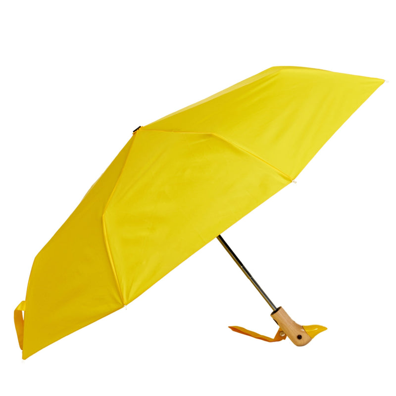 Original Duckhead Regenschirm Plain – nachhaltiger Regenschirm mit Birkenholzgriff