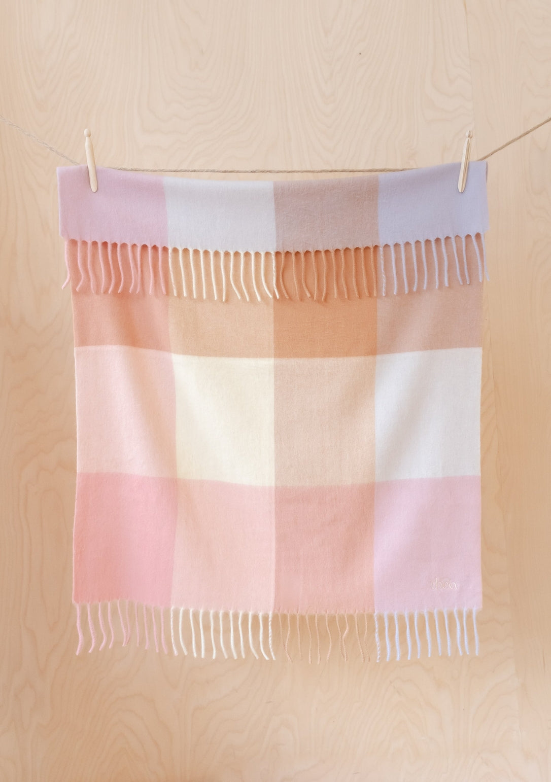 Babydecke aus Lammwolle