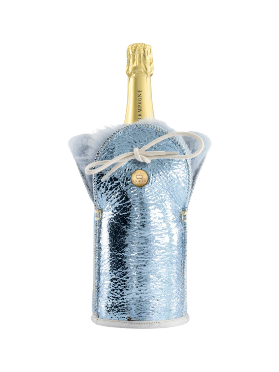 Kywie Schaffell-Flaschenkühler Champagne Sparkle Edition