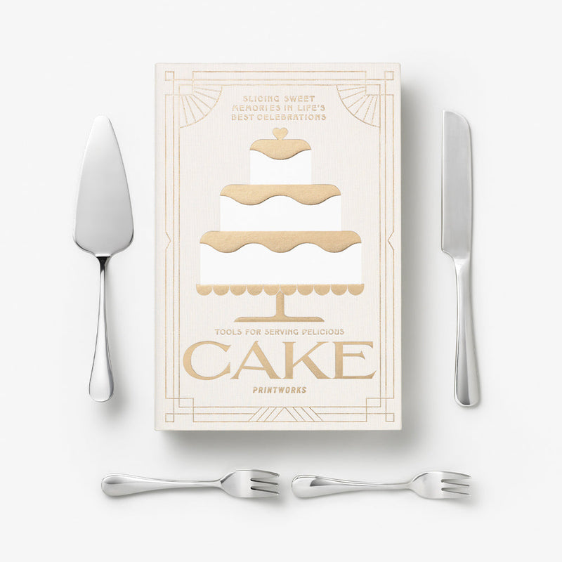 Printworks Cake Tools Kuchenbesteck Set Hochzeitsgeschenk