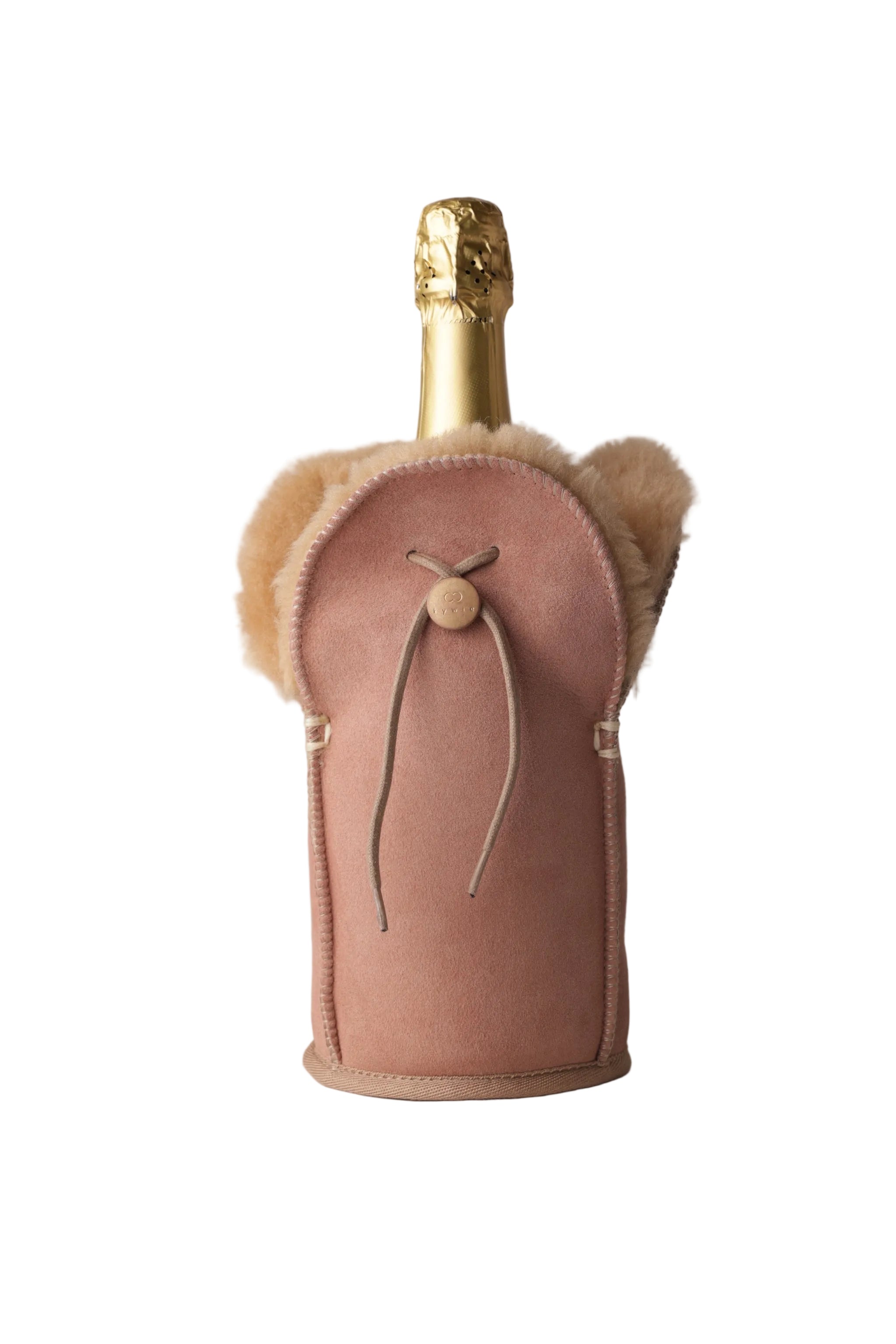 Schaffell-Flaschenkühler – Champagne