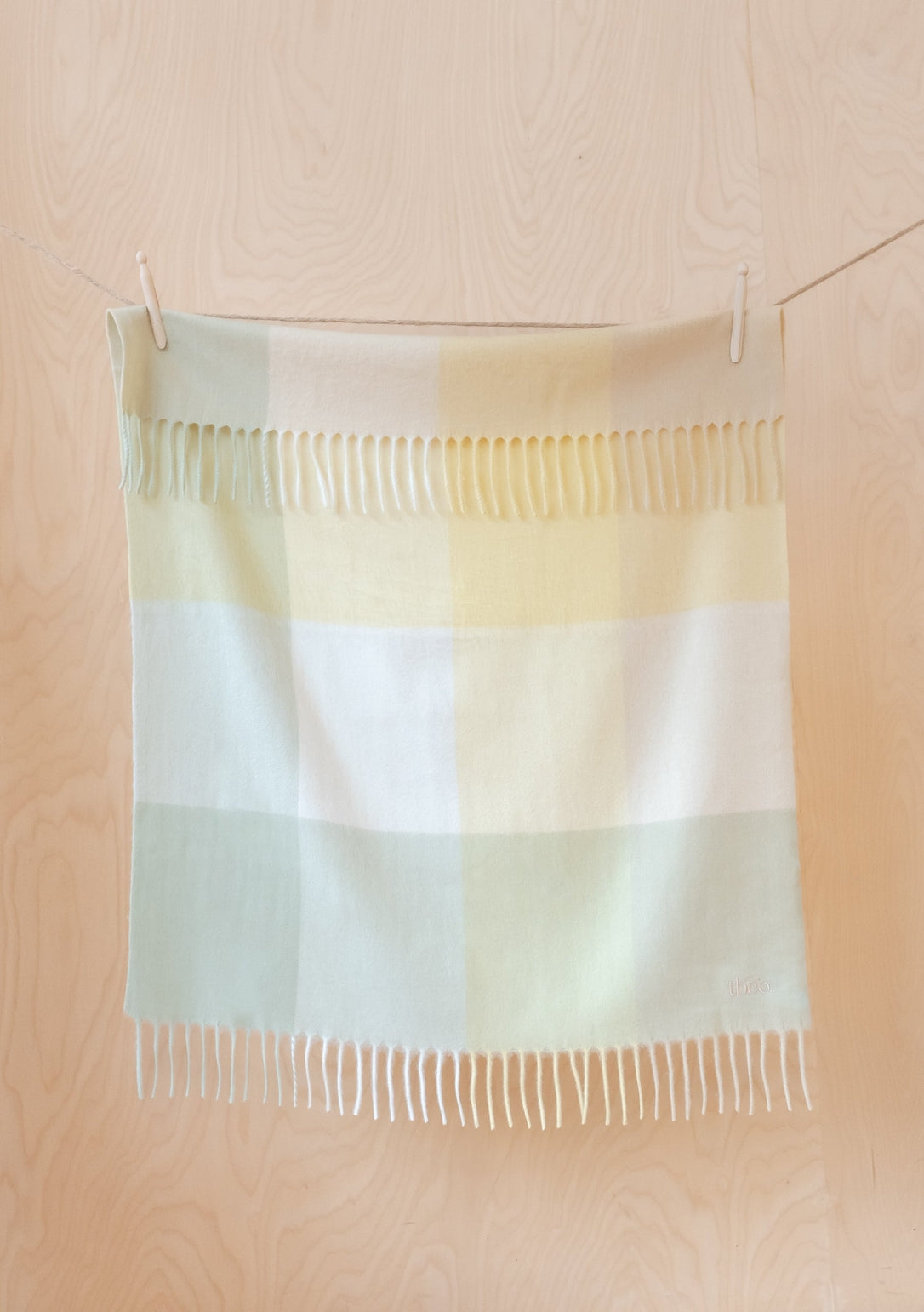 Babydecke aus Lammwolle